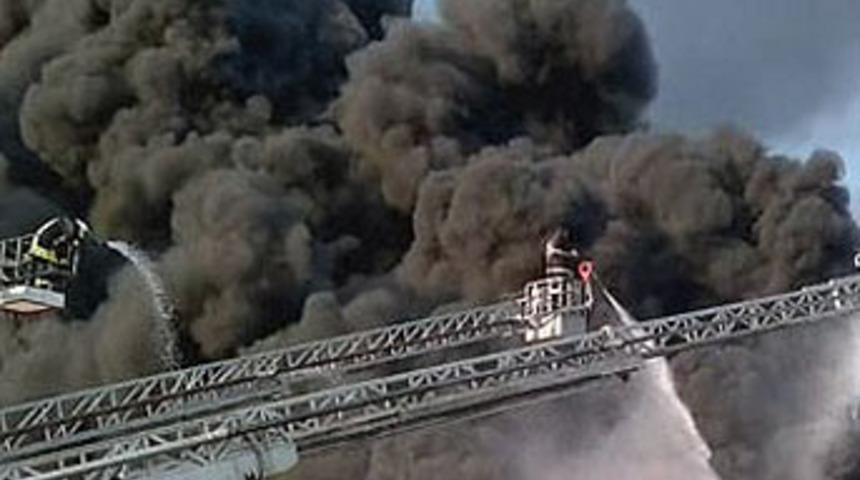 Tekirdağ'da korkutan yangın
