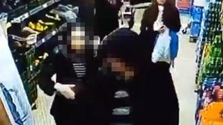 Markette kadın müşteriye iğrenç taciz! Görüntüler tepki çekti! Valilik açıklama yaptı