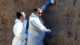 Askeri alanda insan iskeletleri bulundu