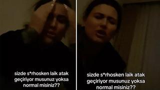 Alkolü fazla kaçıran kadının  sözleri sosyal medyada gündem yaratmayı başardı! Atatürk uyansın ben öleyim