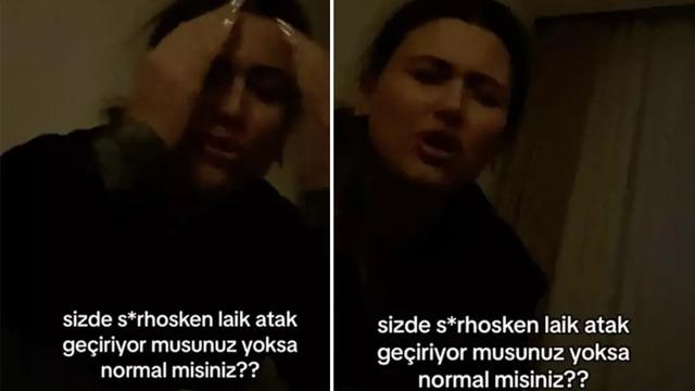 Alkolü fazla kaçıran kadının  sözleri sosyal medyada gündem yaratmayı başardı! Atatürk uyansın ben öleyim