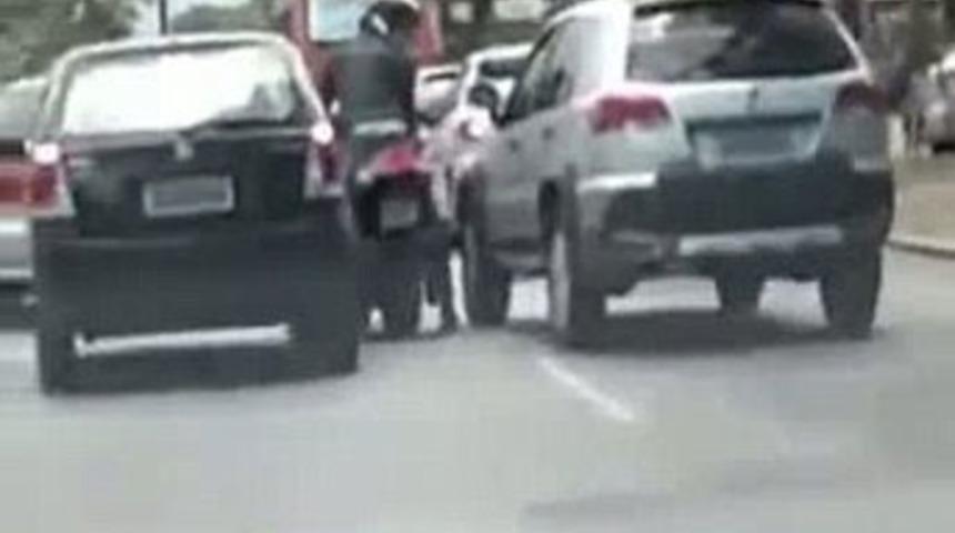 Kadın şof&ouml;r&uuml;n intikamı acı oldu