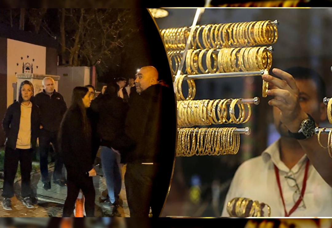 Kuyumcu d&uuml;kkanının camından bakınca g&ouml;zlerine inanamadılar! Emanet ettikleri altın ve d&ouml;vizleri buhar oldu