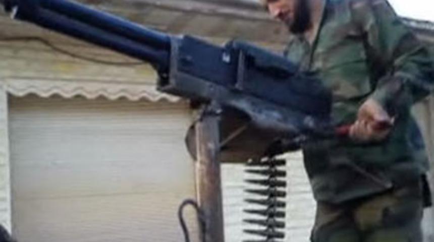 Esad'ın cephaneliğini ele ge&ccedil;irdiler!