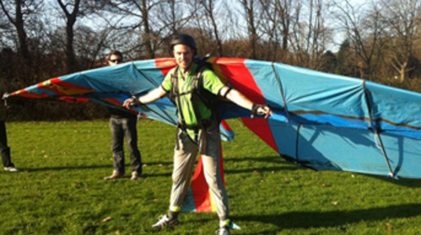 'Bu kanatlarla 60 saniye u&ccedil;uyorum' dedi ama..