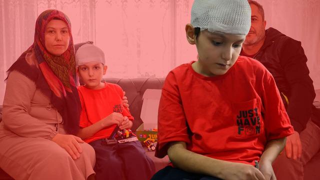 Sahipsiz köpeklerin saldırısında ağır yaralanmıştı... Tunahan'dan sevindiren haber! Artık ailesiyle bir arada