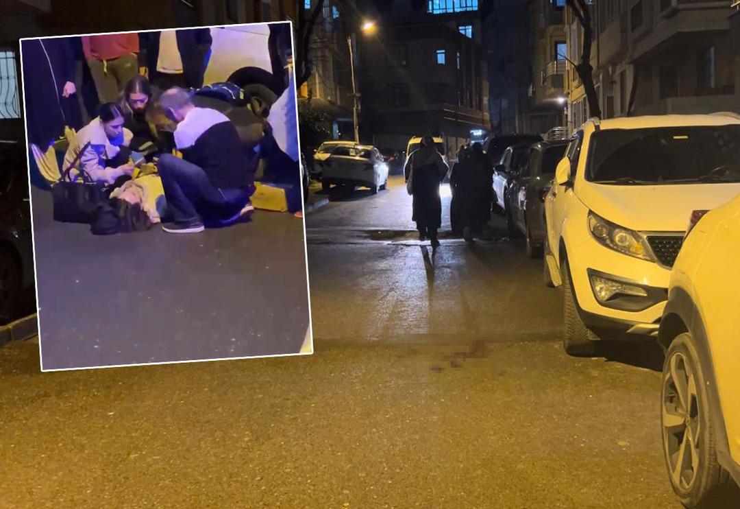 Sokak ortasında silahlı saldırı! Kanlar i&ccedil;inde yere yığıldı... Yaralanan kadının hayati tehlikesi var