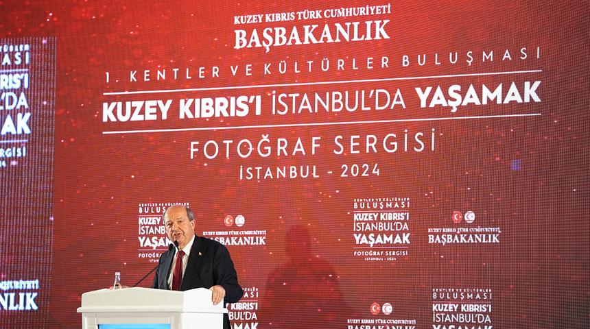 İstanbul'da "Kuzey Kıbrıs'ı İstanbul'da Yaşamak" fotoğraf sergisinin açılışı yapıldı