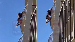 Sevgilisini otel odasında başka bir kadınla basınca gördüklerine dayanamadı! İntihar girişiminde bulundu... Kabus dolu anlar kamerada