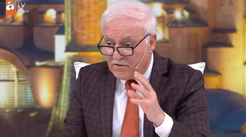 Nihat Hatipoğlu'na regl sorusu! "Özür dileyerek söylüyorum..."