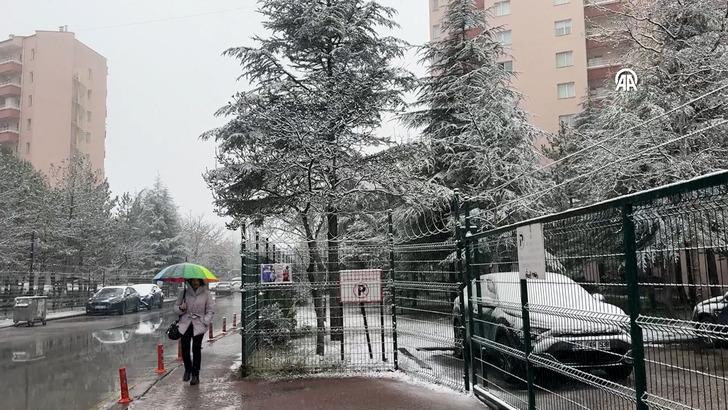 Kar yağışı sonrası ilk görüntüler Ankara’dan geldi! Meteoroloji’den 17 il için sarı kodlu uyarı: Kar yağışı ve sağanak devam edecek G2