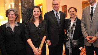 Ankara'da ''sürpriz konuklu'' resepsiyon