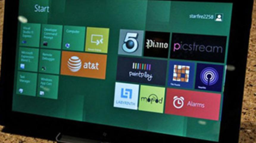 Windows 8 değil, Windows RT!