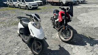 Motosikletli gaspçılar kamerada