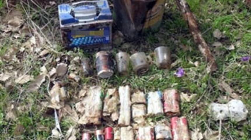 PKK'nın 4 sığınağı bulundu