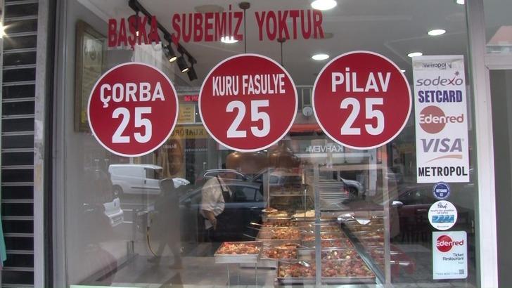 '5 TL'den başladık, şu anda 25 TL' Enflasyona meydan okuyan lokanta şaşırtıyor 'Sudan ucuz' deyip akın ediyorlar 'Bizden uygunu yok' 728xauto