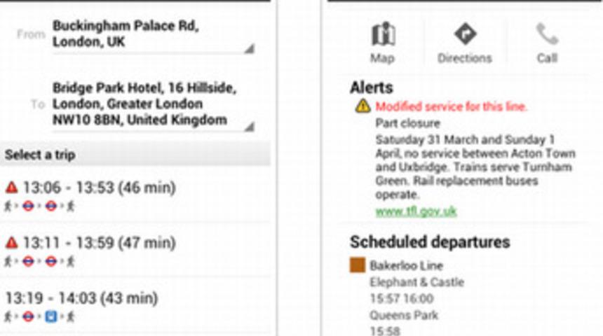 Google haritalar metro saatlerini gösterecek!