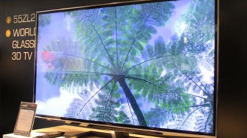 Toshiba g&ouml;zl&uuml;ks&uuml;z 3D destekli TV&rsquo;sini tanıttı