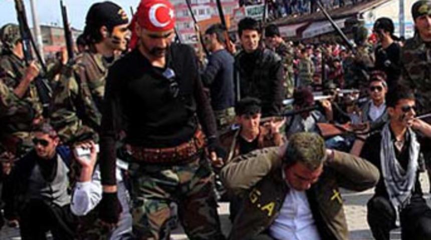 Ger&ccedil;ek mermi kullanıldı