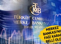 Son dakika: Merkez Bankası faiz kararı açıklandı! Politika faizi belli oldu! Karar metninde dikkat çeken likidite fazlası detayı! 'İlave tedbirlerle...'