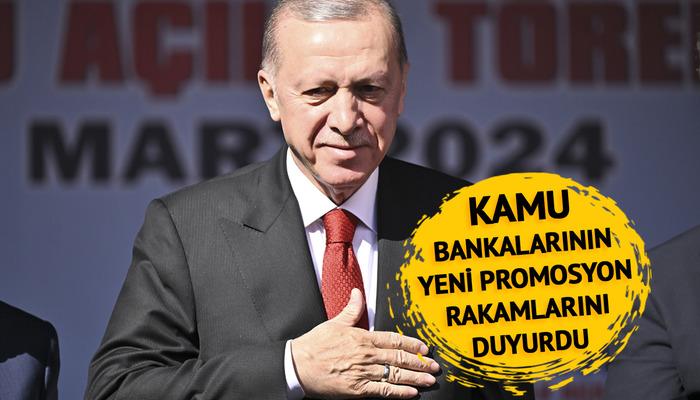 Cumhurbaşkanı Erdoğan emekli maaşı yeni promosyon rakamlarını açıkladı!