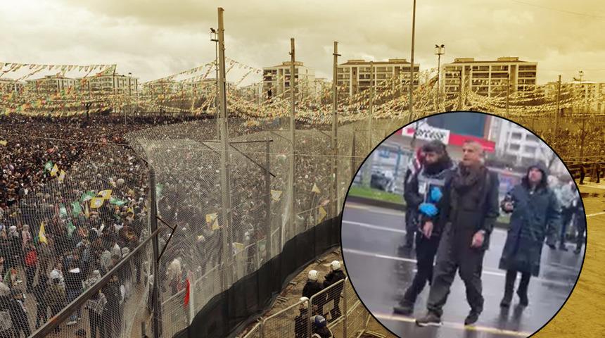 Diyarbakır'daki nevruz etkinliğinde 7 gözaltı! Polis, alana girerken tespit etti