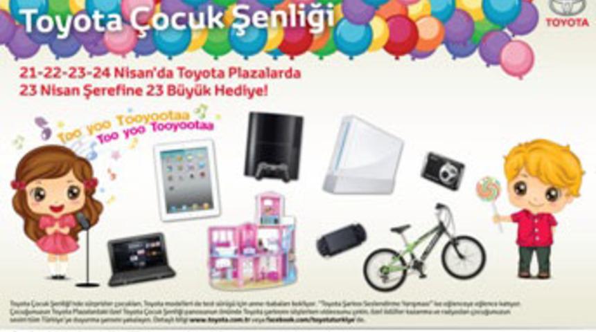 Toyota çocuk şenliği