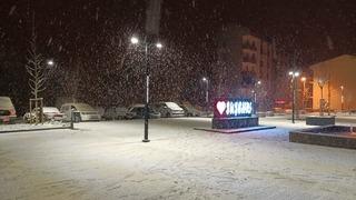 Sivas'ın Suşehri ilçesinde kar yağışı etkili oldu