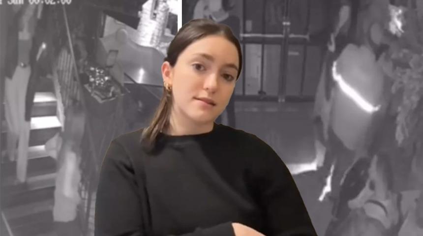 Restoran çalışanının kendisine saldırdığını söyledi! Paylaşımı TikTok'ta viral olunca restoran güvenlik kamerası görüntüleriyle cevap verdi