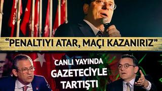 İmamoğlu'na 2028'in önünü açtı! Penaltıyı atar, kazanırız Özgür Özel, Deniz Zeyrek'in sözlerini duyunca gerginlik yaşandı
