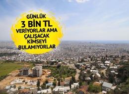 Günlük 3 bin TL... 5 bin kişi arıyorlar! Maaşlara zam üstüne zam yaptılar, yine de çalışacak kimseyi bulamıyorlar