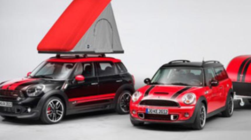 Mini Cooper Karavan kampa hazır!