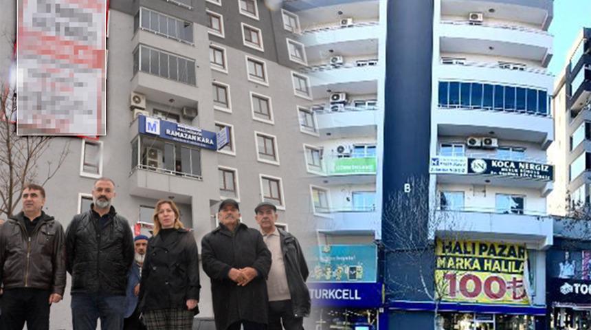 Bakanlığın Kahramanmaraş'taki 'yıkım' kararı isyan ettirdi! Binaya astıkları bu pankart dikkat çekti