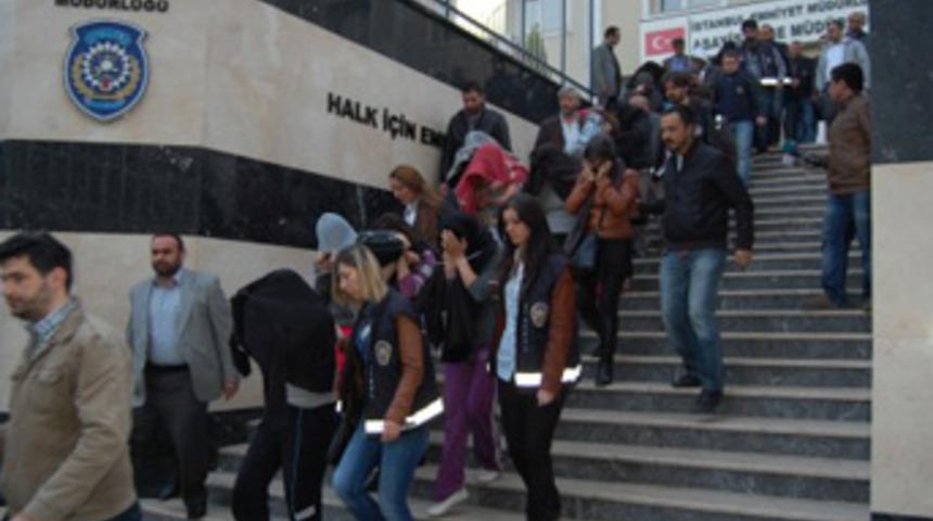 Son yılların en b&uuml;y&uuml;k fuhuş operasyonu!