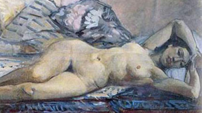 Milyon dolarlık tablolara soba boya sıçradı