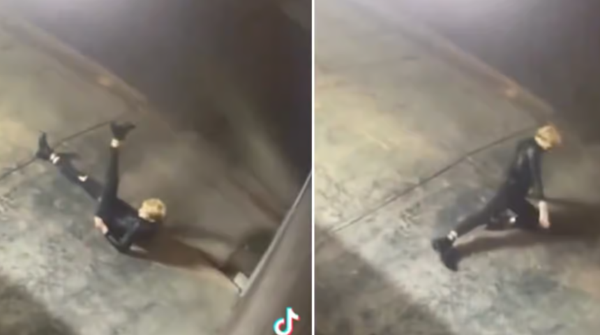 Soygundan önce esneme hareketleri yaptı! Güvenlik kamerasına takılan görüntüler sosyal medyada gündem yarattı