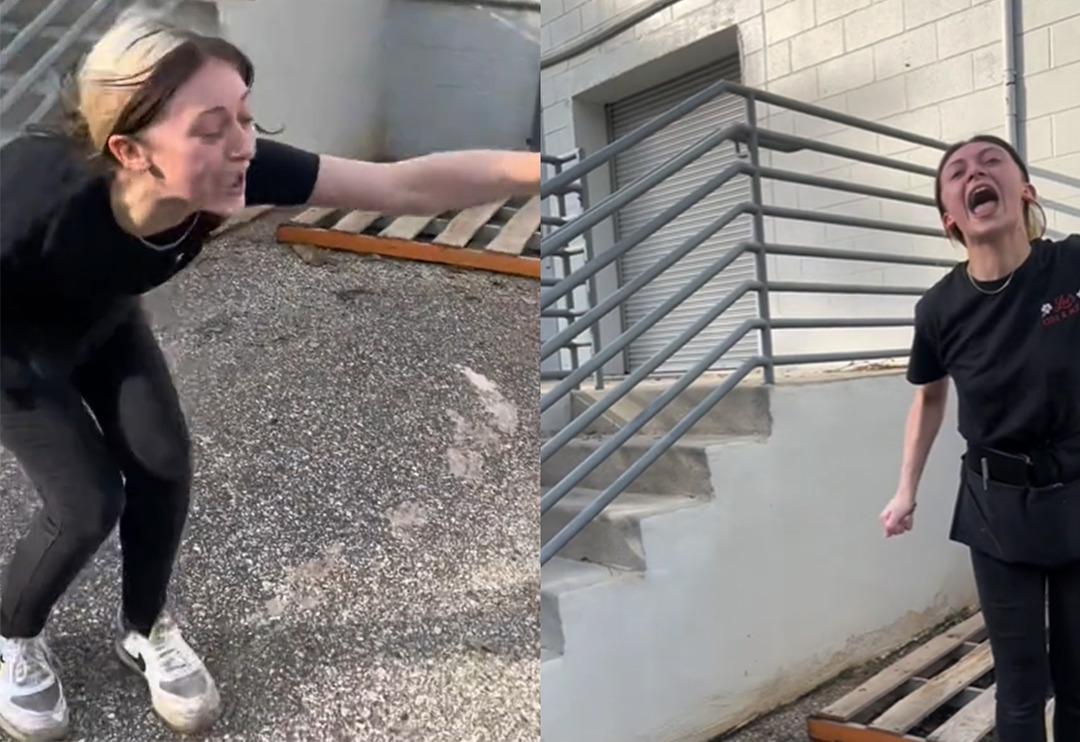 M&uuml;şterilerin istekleri &uuml;st &uuml;ste gelince sinir krizi ge&ccedil;iren garson mesaisinin ortasında istifa etti! Bağırarak istifa ettiği anlar sosyal medyada g&uuml;ndem yarattı