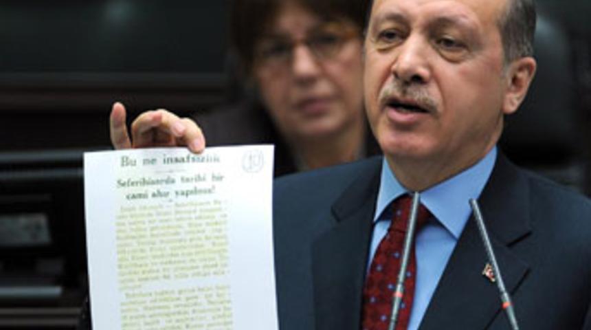 Erdoğan'a cami yanıtı