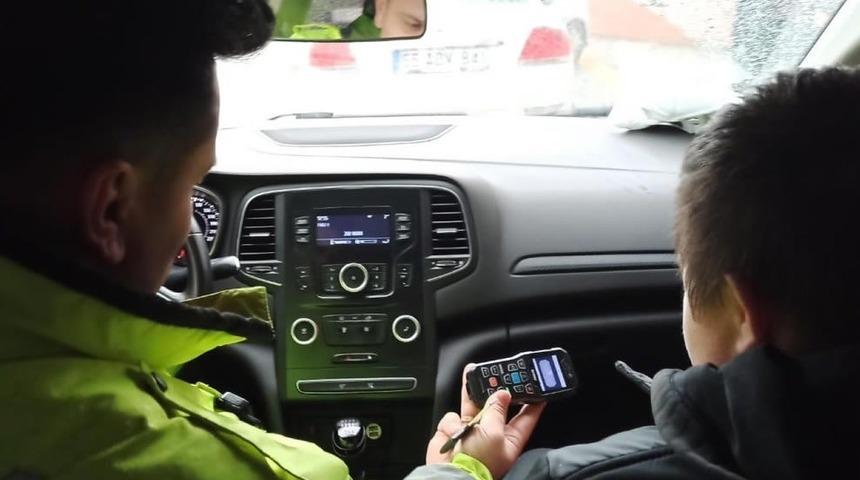 Down sendromlu Mehmet’in polis olma hayali gerçek oldu