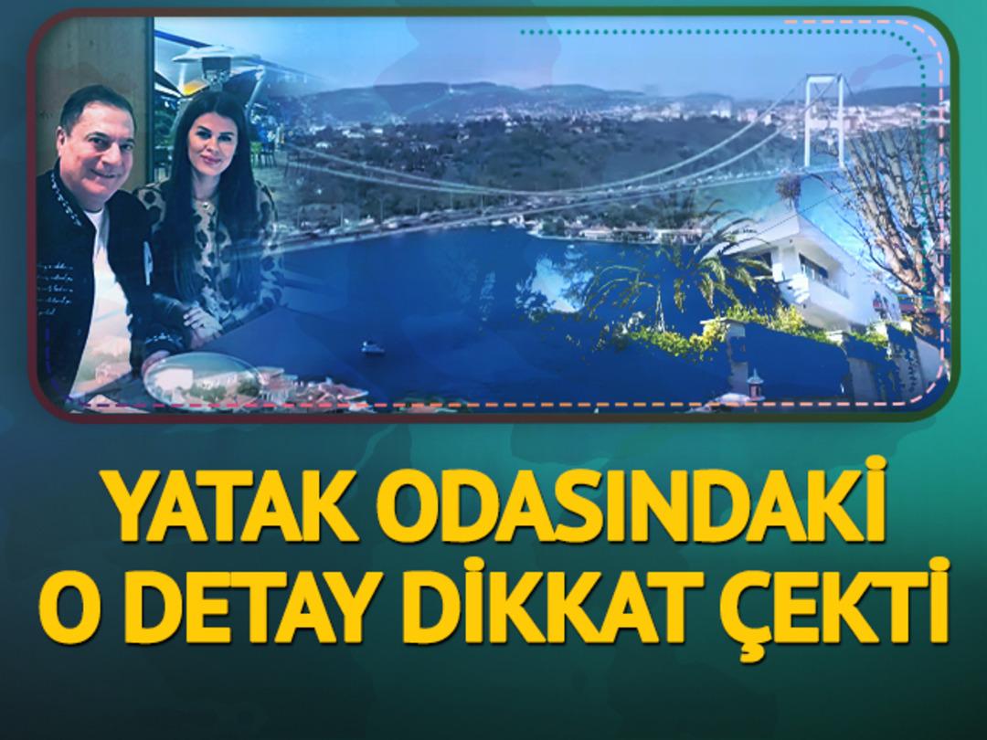 Mehmet Ali Erbil ve sevgilisi G&uuml;lseren Ceylan birlikte yaşadıkları boğaz manzaralı villanın kapılarını a&ccedil;tı! Yatak odasındaki o detay dikkat &ccedil;ekti