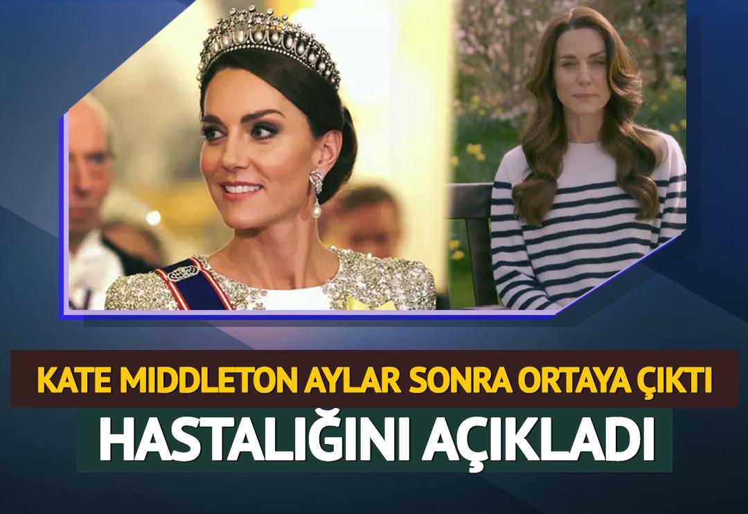Galler Prensesi Kate Middleton aylar sonra ortaya &ccedil;ıktı! Kanser olduğunu a&ccedil;ıkladı: 'Her ge&ccedil;en g&uuml;n g&uuml;&ccedil;leniyorum'