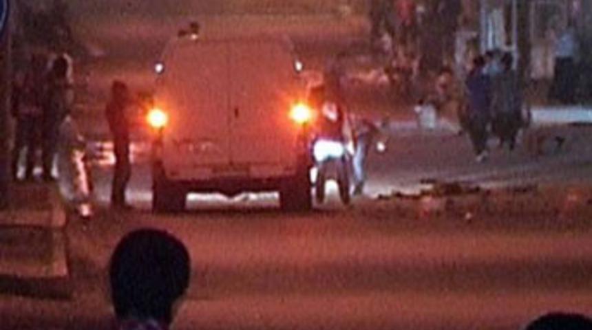 Cizre'de olaylı gece