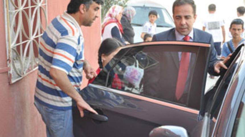Kızını rehin alan baba beş saatte ikna edildi