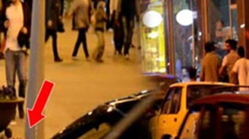 'Yan baktın' cinayeti kamerada