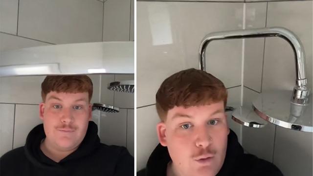 Kiraladığı günlük evin duşuna sığmadı! O anları sosyal medyadan paylaşınca viral oldu... Kesinlikle bu hafta sonu yıkanamıyorsun