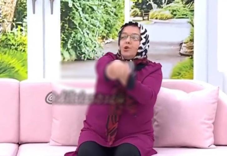 Canlı yayında şaşırtan olay... Sinirlenen konuk el hareketi yaptı! Esra Erol özür diledi G4