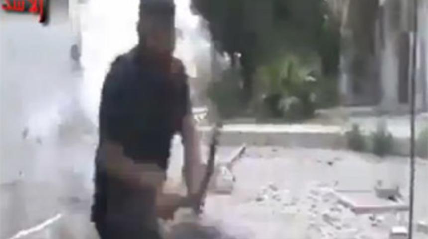 Vurulma anı kamerada!