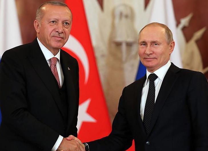 Cumhurbaşkanı Recep Tayyip Erdoğan Putin ile görüştü!