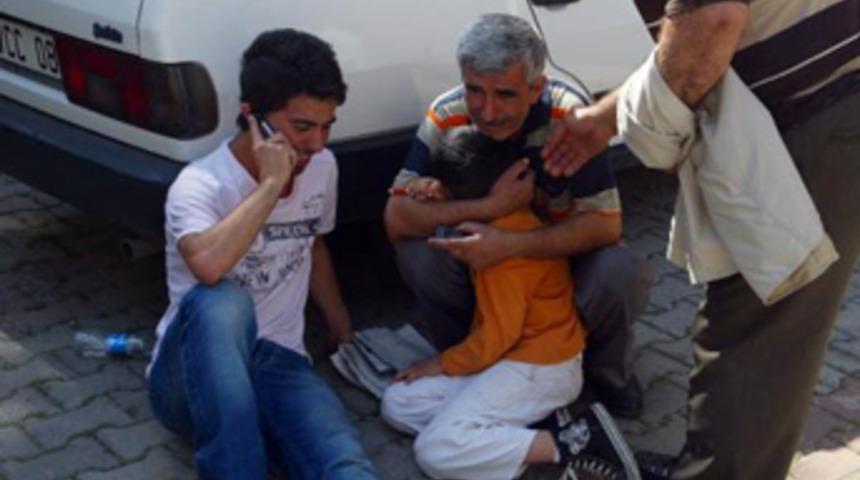 &Ccedil;ocuklarını kurtaran anne &ouml;ld&uuml;