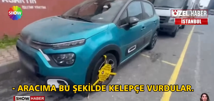 İlginç olay: Arabaya kelepçe vuruldu! Söktürmek isteyince duyduklarına inanamadı G5